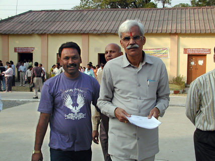Syeed Alam with Abodh Kishore Misra